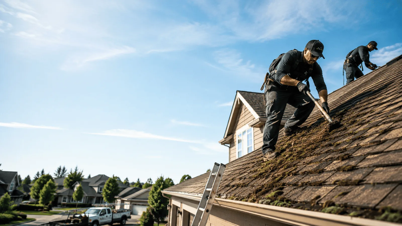 Roof Moss Removal in Ada, MN near me